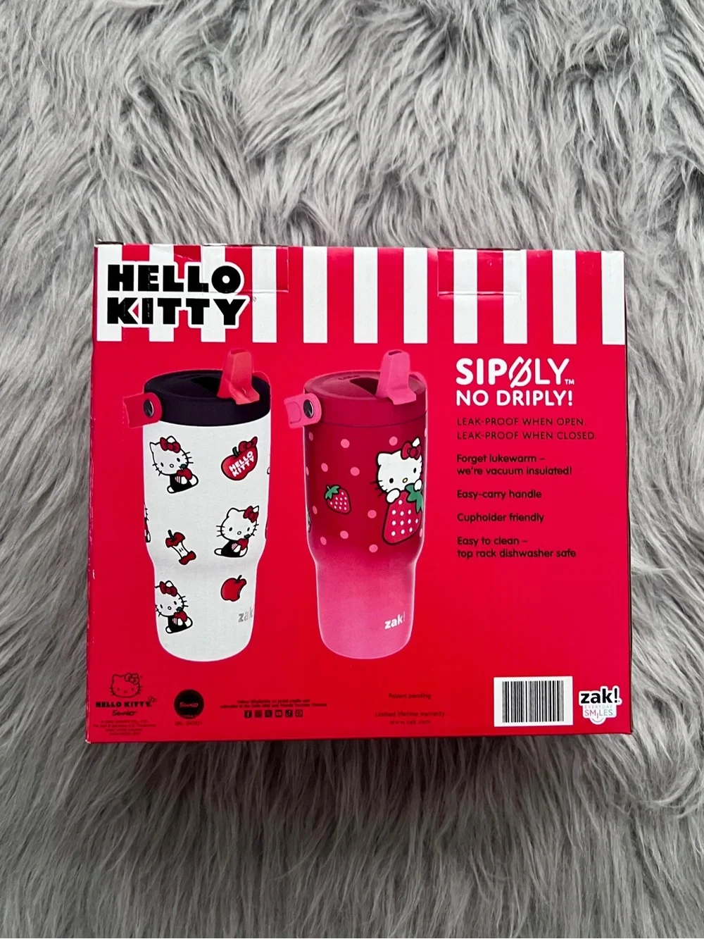 Hello Kitty Stainless Steel Water Bottle Set new in box.